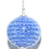 Collier "Two twisty" bleu. – Image 3