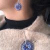 Parure "Twisty" mauve – Image 2