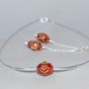 Parure "Chichi" perle et boucles d'oreilles