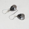 "Gouttes" bicolore cristal-noir