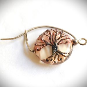 Broche "Oiseaux-Arbre de vie"