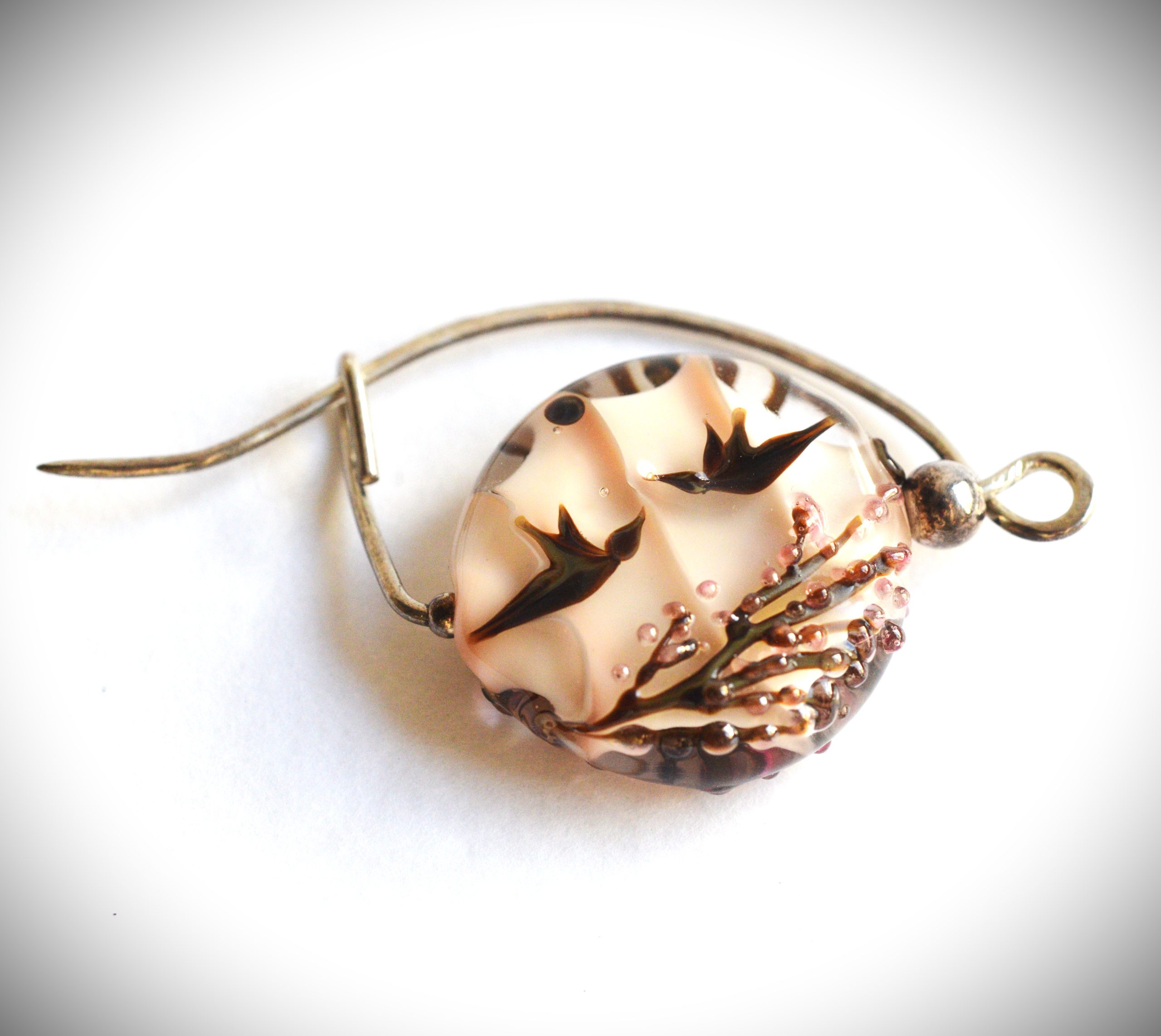 Broche "Oiseaux-Arbre de vie" – Image 2